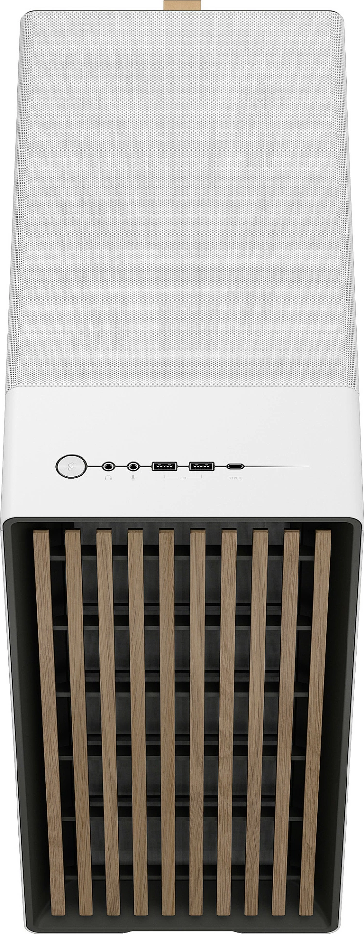 Kasë Fractal Design North, PC, ATX, micro ATX, Mini-ITX, e bardhë