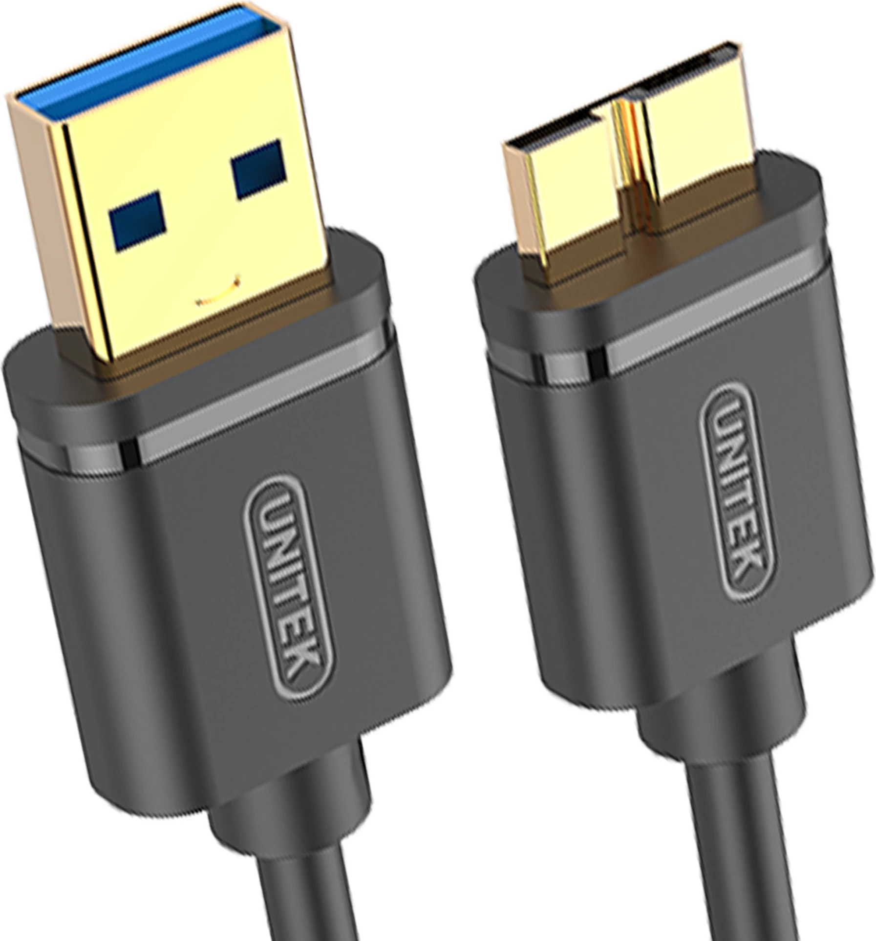 Kabllo USB Unitek Y-C461GBK USB-A në microUSB 1 m USB 3.0, e zezë