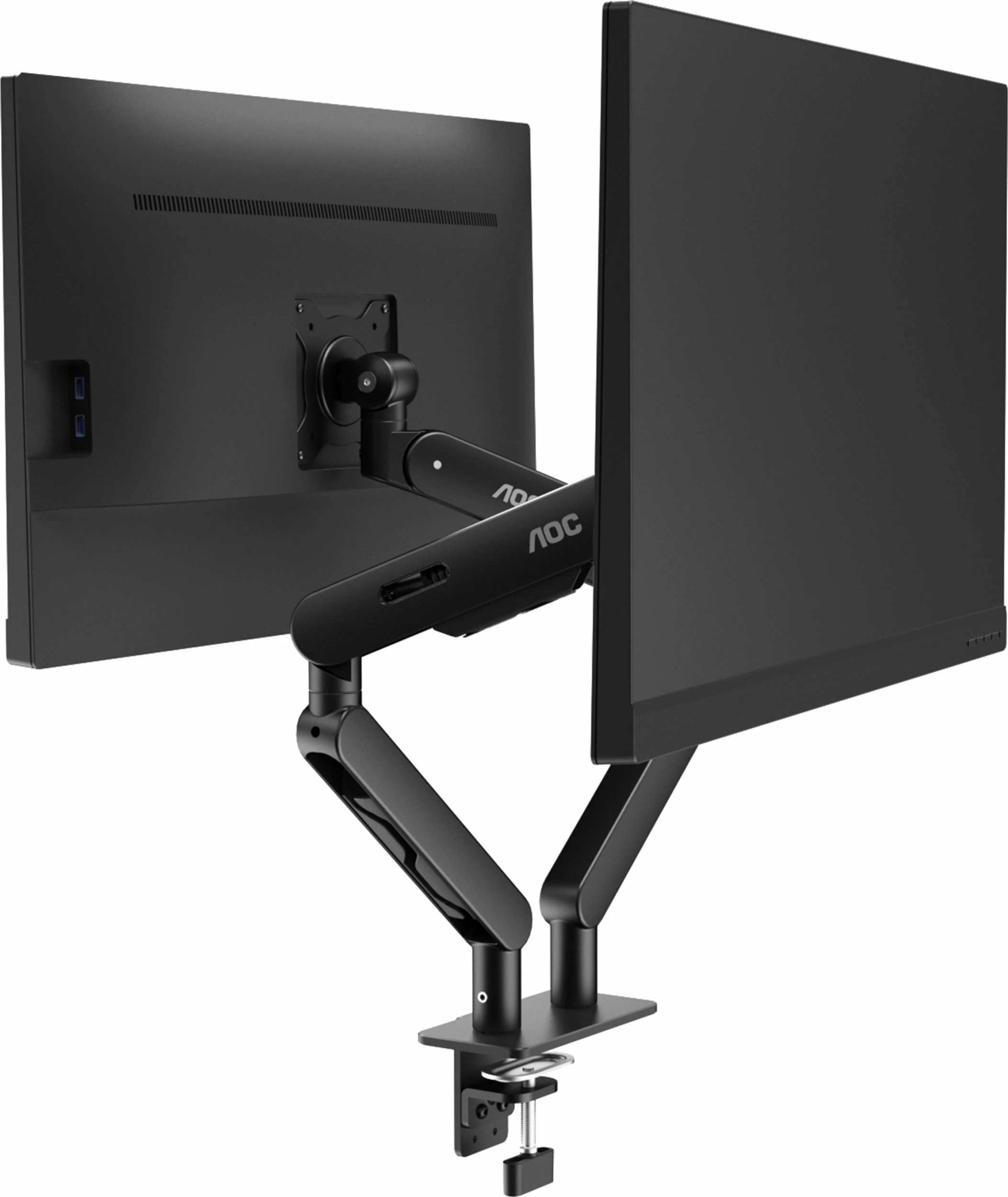 Mbajtëse tavoline për 2 monitorë AOC AM420B 17"-34", VESA 75x75/100x100, max 9 kg, e zezë