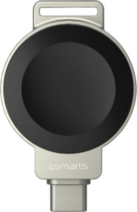 Karikues wireless 4smarts për Samsung Watch, i zi/argjendtë