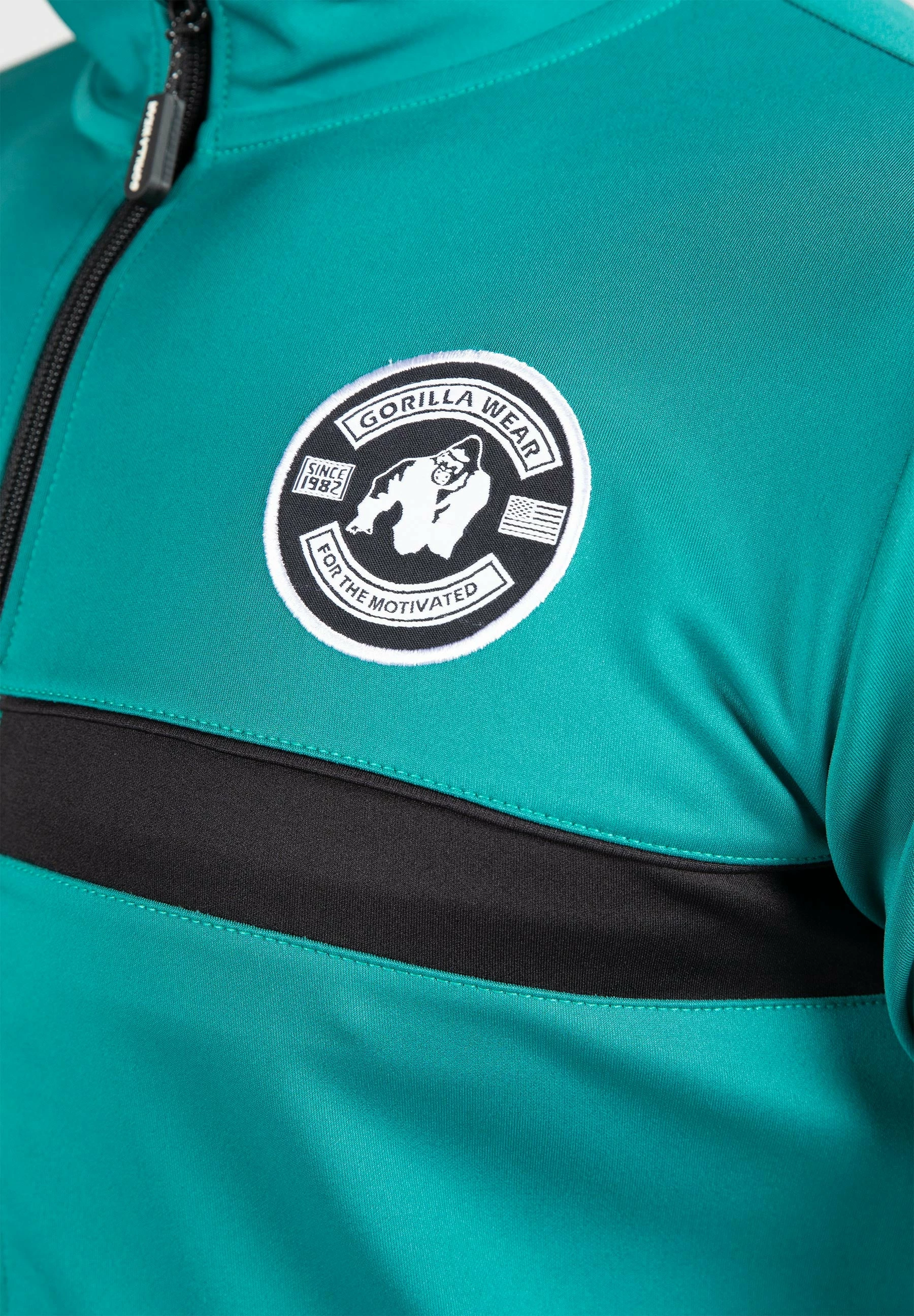 Vernon Track Jacket - Teal Green [Madhësia: XL]