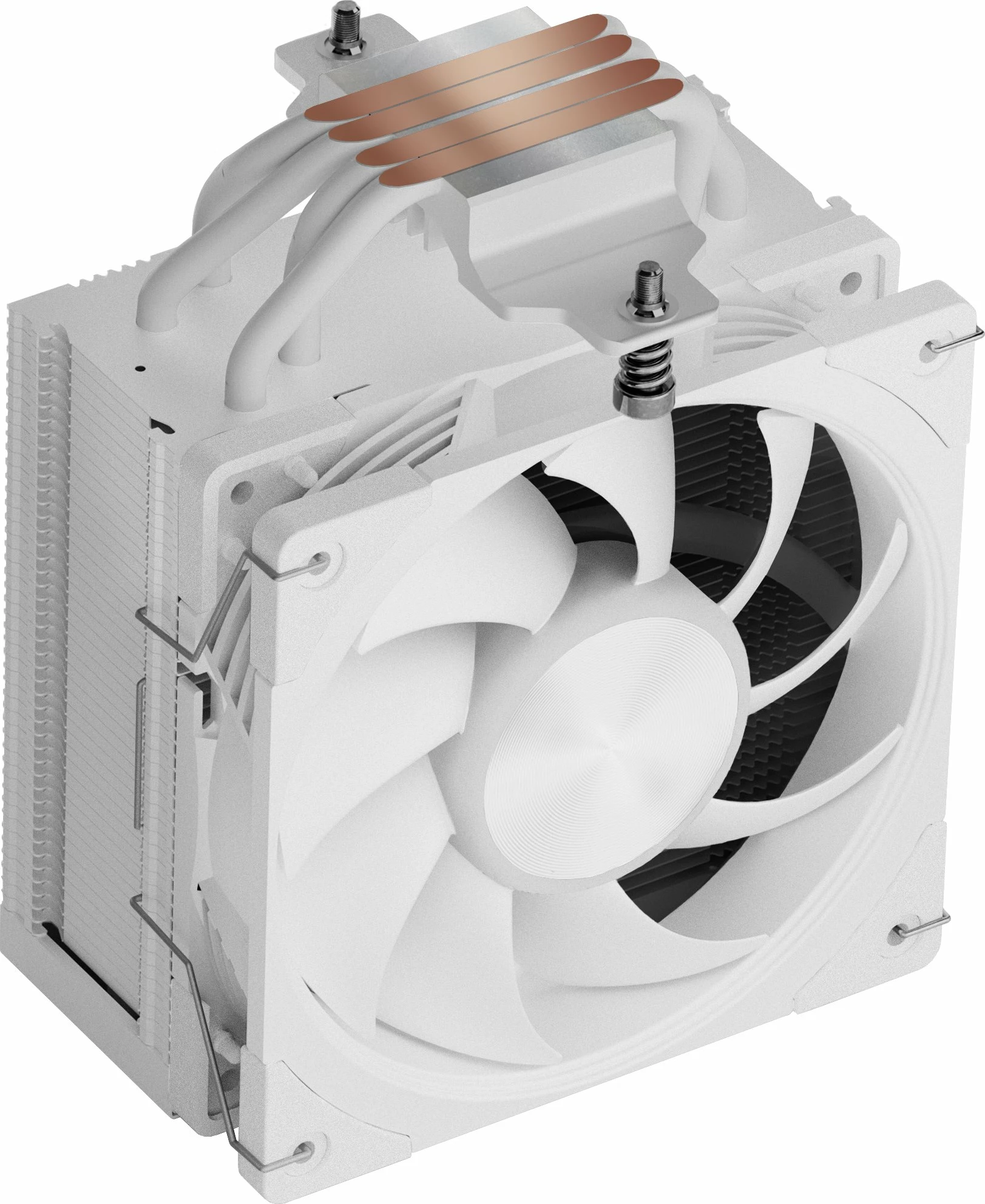 Ftohës CPU Modecom Volcano 0C T200, 120 mm, PWM 600-2000 RPM, 190 W TDP, pa ARGB, i bardhë