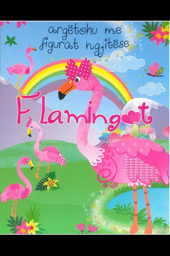 Argëtohu me figurat ngjitëse – Flamingot