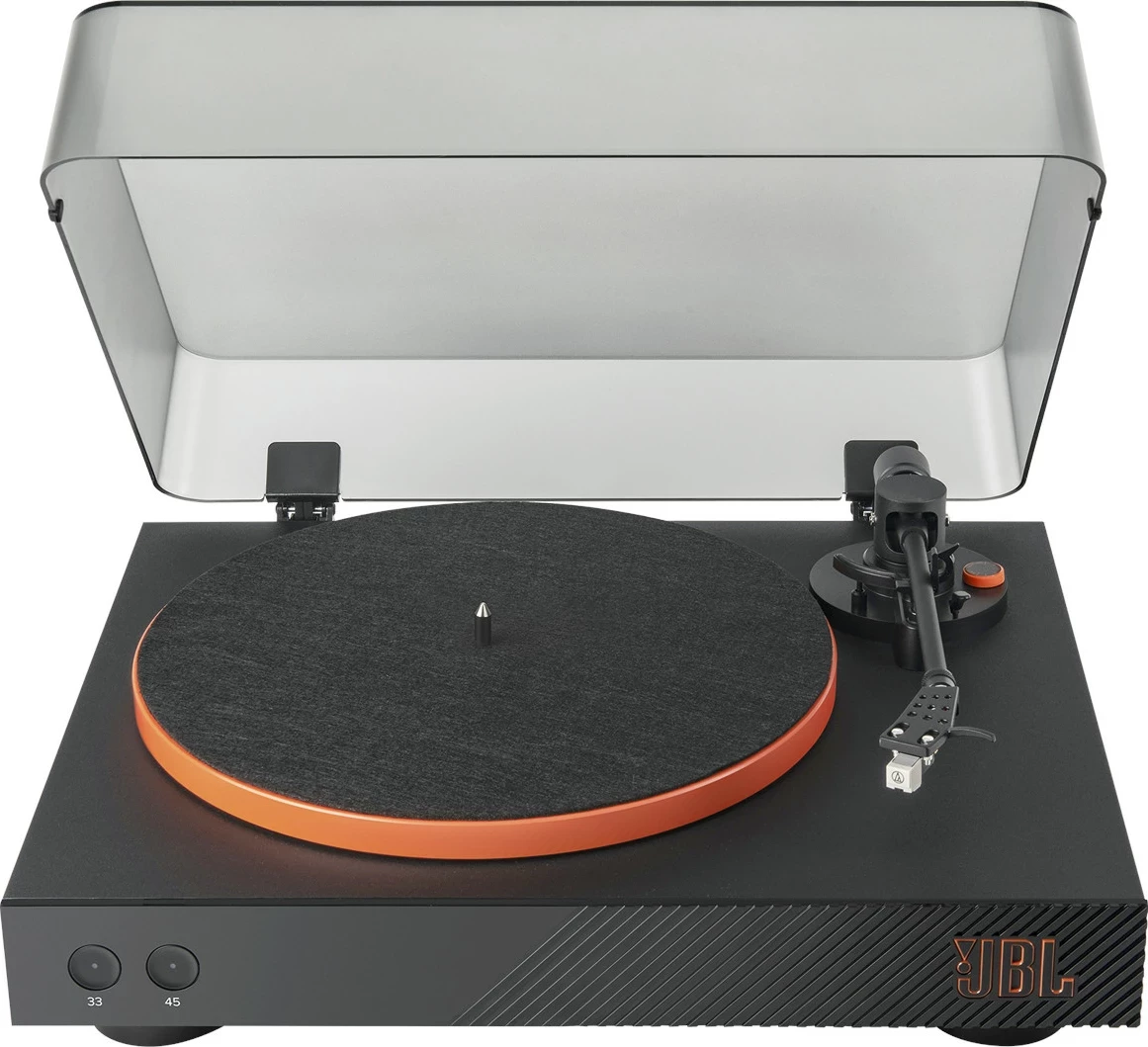 Gramafon JBL Spinner BT, Bluetooth, Black-Orange