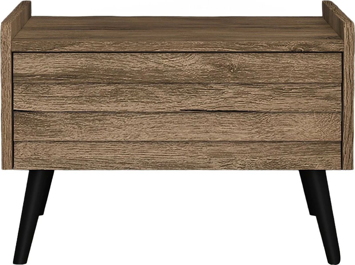 Komodinë Hanah Home, FRN-7008, ngjyrë arre