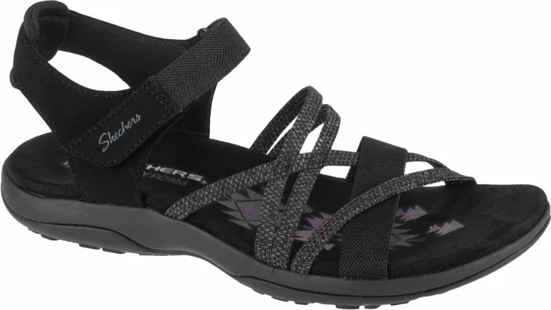 Sandale Skechers femra, të zeza