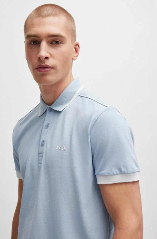 Maicë polo për meshkuj Boss, vjollcë