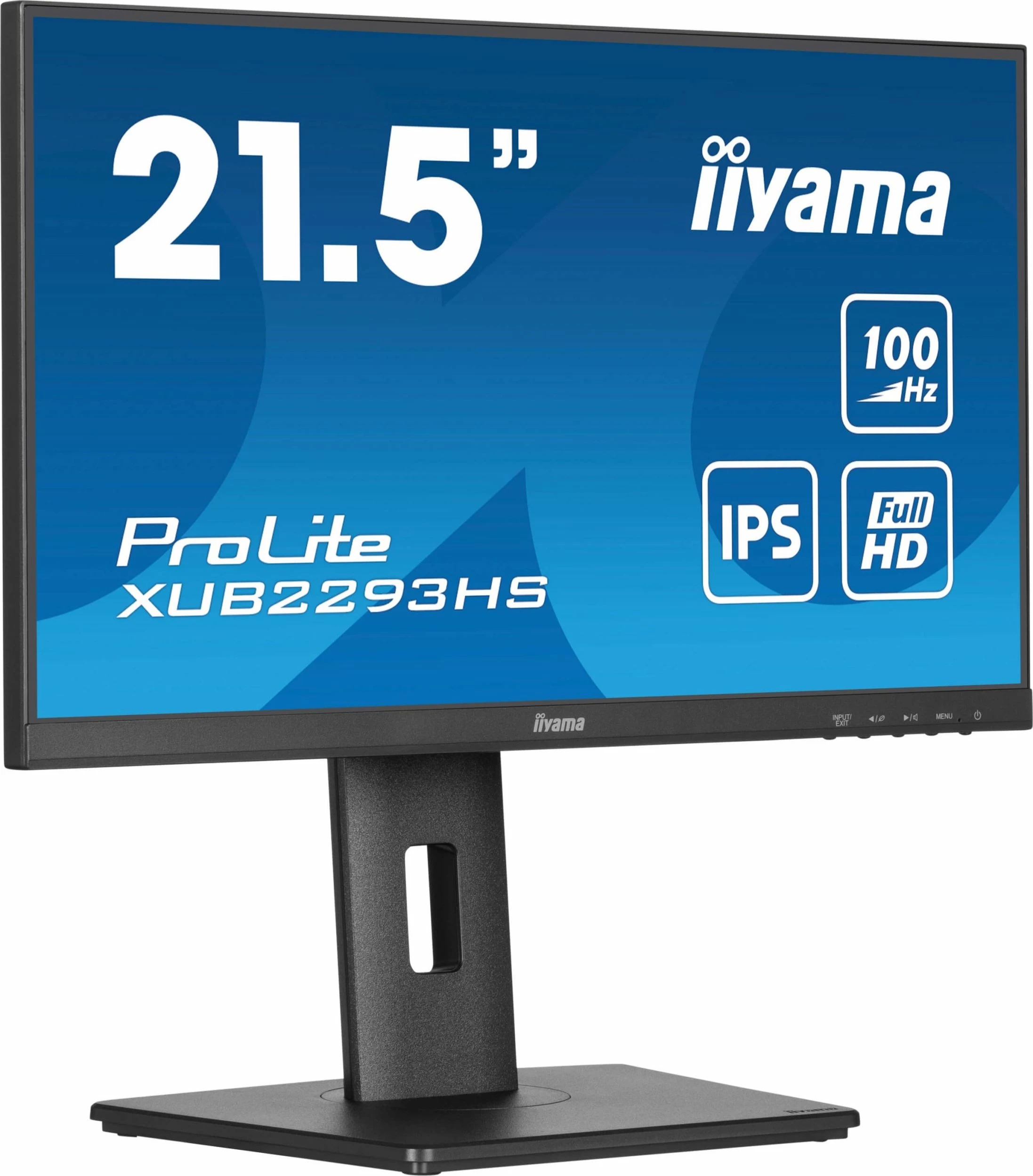 Monitor iiyama ProLite XUB2293HS-B6 21.5\" IPS Full HD 100Hz, zi