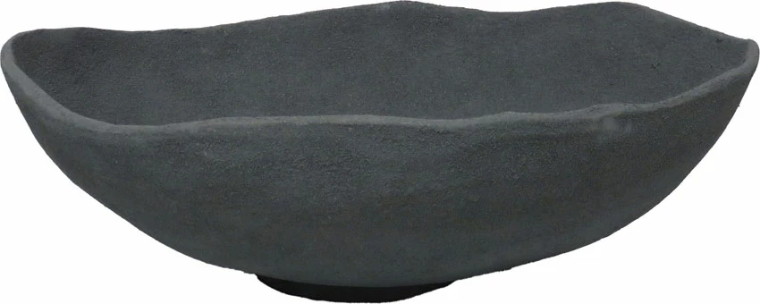 Enë dekorative DANEET, alumin, ngjyrë gri, 36x36x12cm