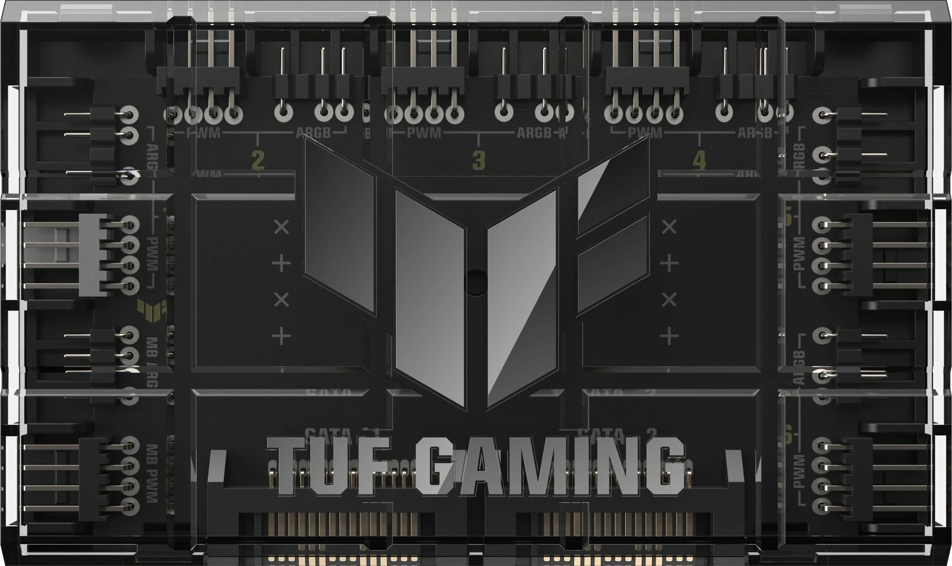 Kontroller ventilatorësh Asus TUF Gaming ARGB PWM Fan Hub, deri 6 ventilatorë