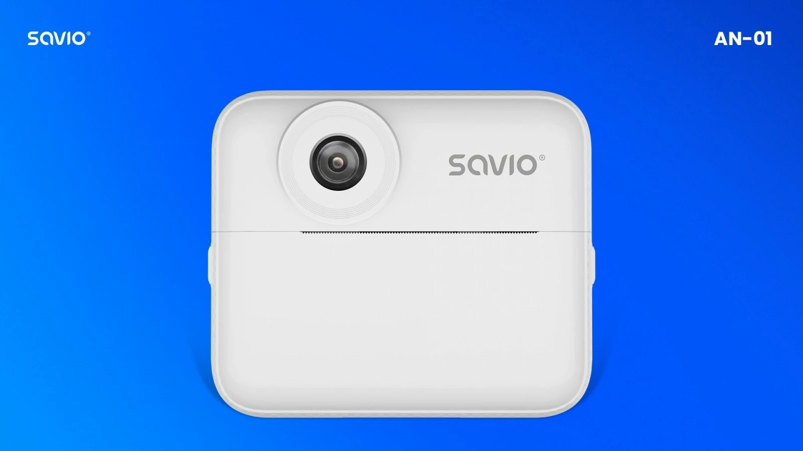 Kamerë instant Savio AN-01 48MP, ekran 2.4", video AVI, printim termik pa bojë, e bardhë, set me 2 rrolla