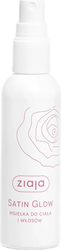Mist për trup dhe flokë Ziaja Satin Glow për femra, 90ml