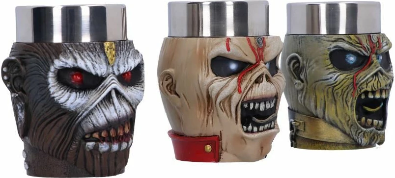Set gotash shot NEMESIS NOW Iron Maiden Eddie, 3 copë