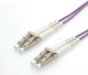 Kabllo fiber optike ROLINE OM4 LC-LC, 50/125µm, full duplex, 5 m, vjollcë