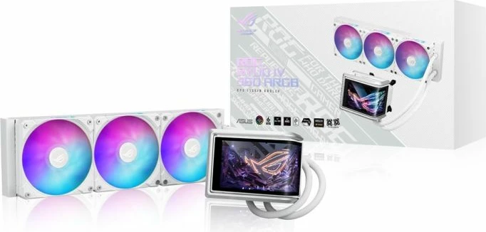 Ftohës procesori Asus ROG Ryuo IV 360 ARGB, i bardhë