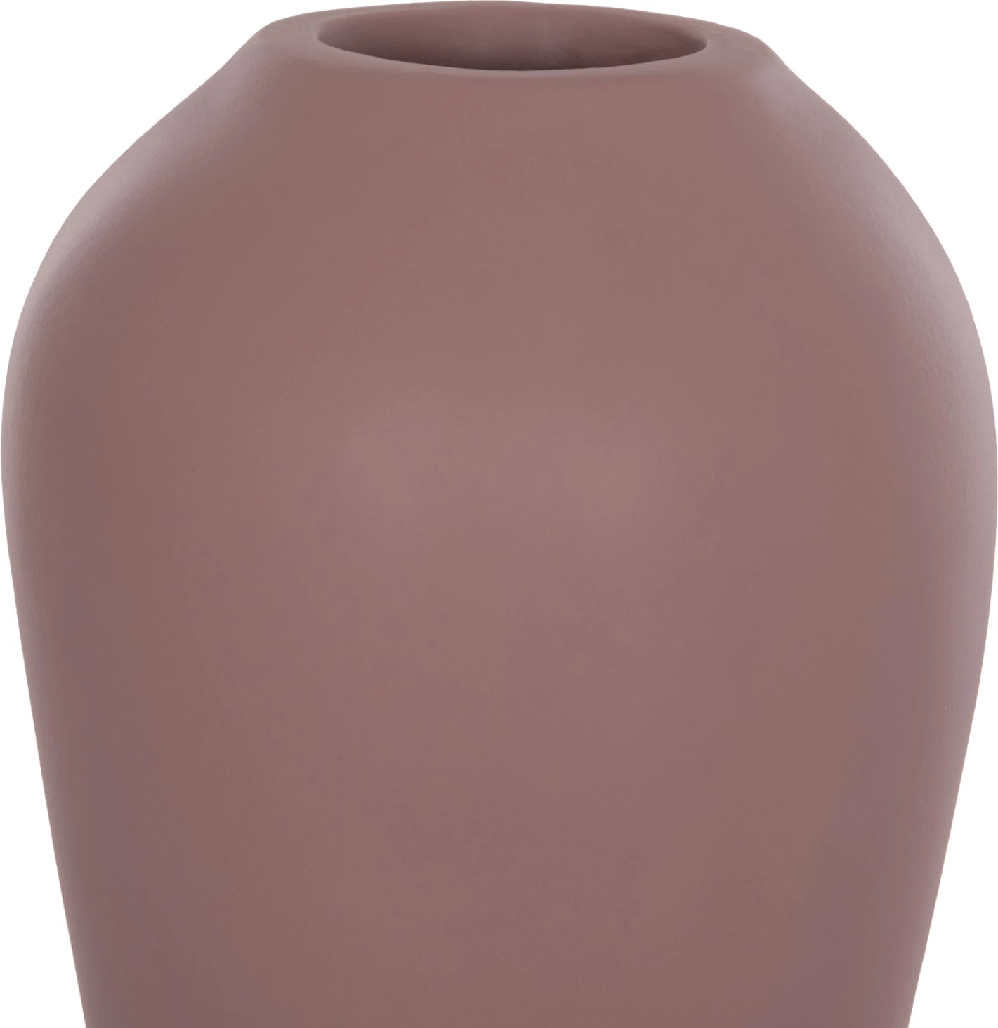 Vazo dekorative tavoline CHELIN, terrakotë, ngjyrë vjollcë, FH4670L, 22x37cm