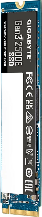 SSD i brendshëm Gigabyte Gen3 2500E M.2 NVMe PCIe 3.0, 1TB