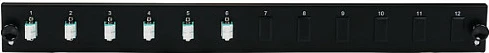 Panel frontor EFB Elektronik 1U 12-port, 6x LC Duplex OS2, metal, i zi