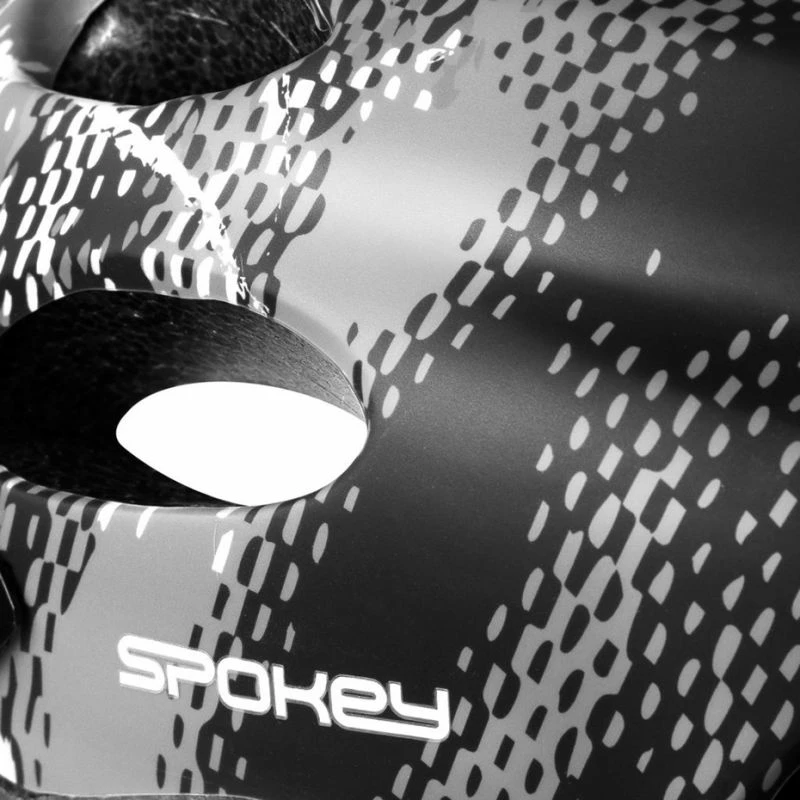 Helmetë biçiklete Spokey, uniseks, gri-e zezë