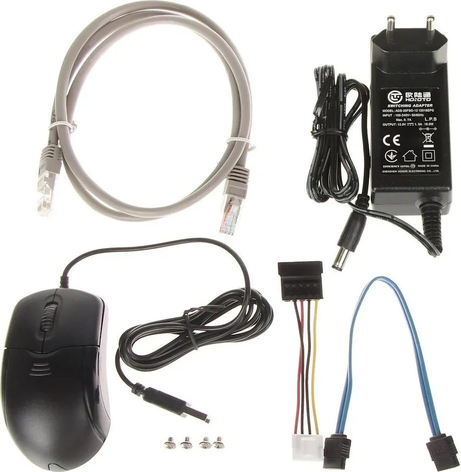 Regjistrues Hikvision DS-7604NXI-K1, IP, i zi