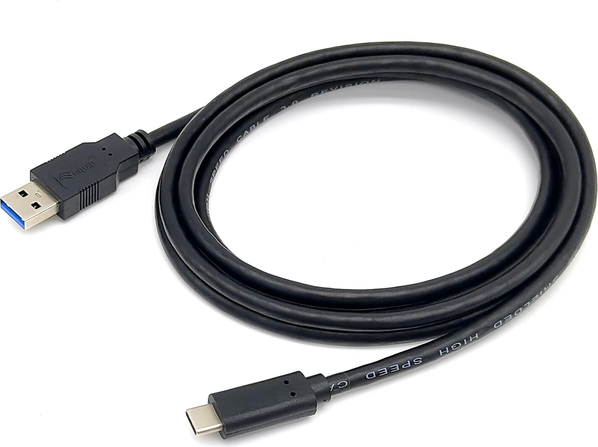 Kabëll USB Equip 3.2 Gen 1 Type-A në Type-C, 2m, i zi