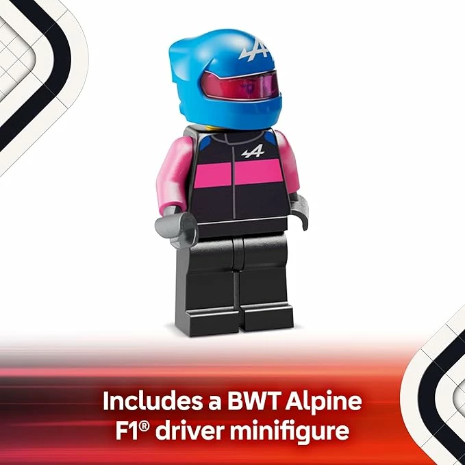 LEGO Speed BWT Alpine F1® Team A524 Race Car 77248
