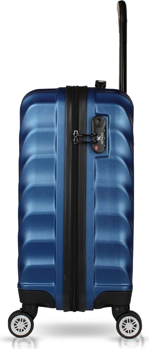 Set valixhesh (2 copë), ngjyrë kaltër e errët, Zoozie Bags, 7378