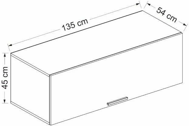 Dollap muri Hanah Home, Y5081 - 7481, ngjyrë arre