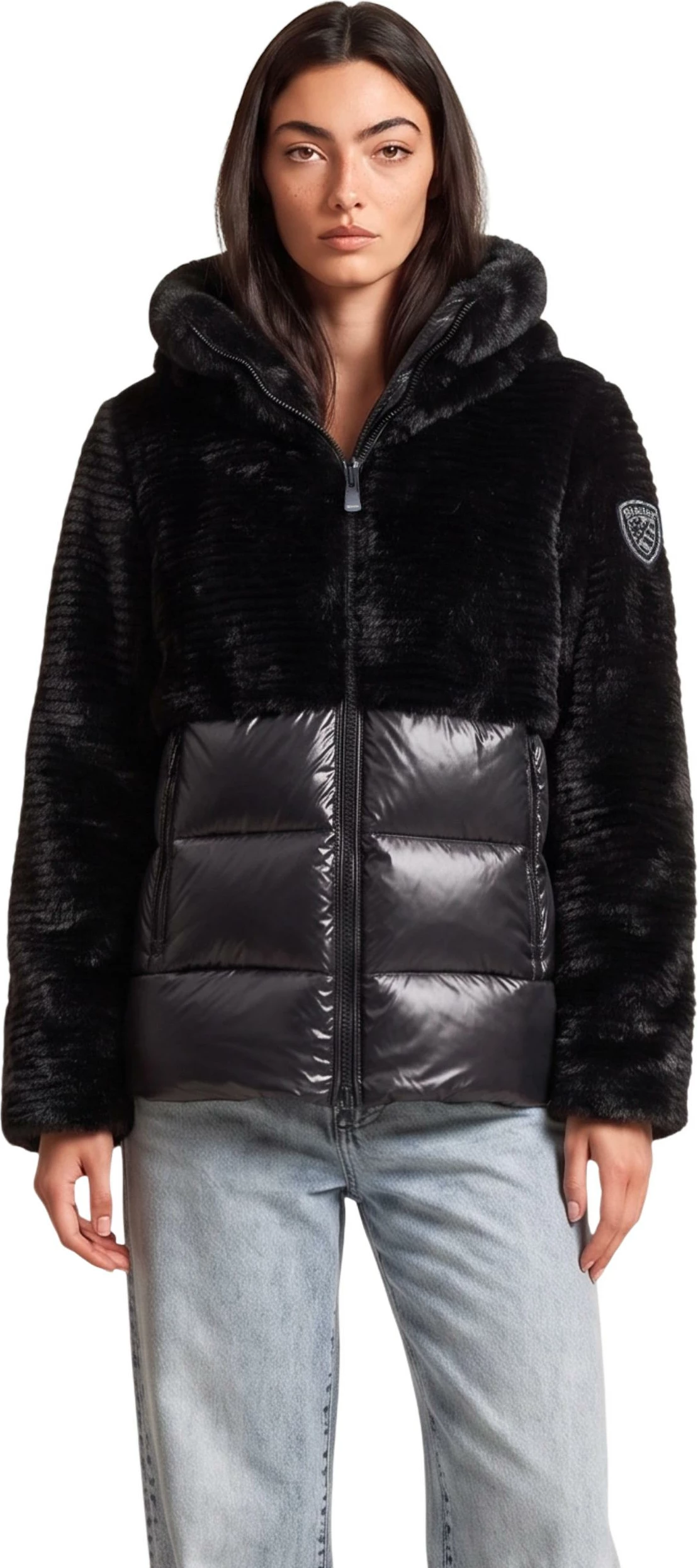 Jakne për femra Blauer FANEVIL 26WBLDC02304, e zezë