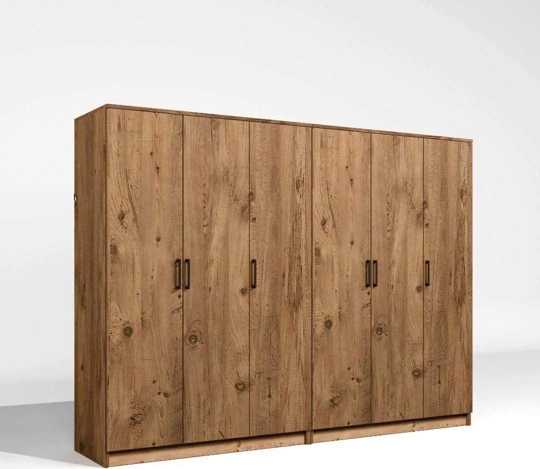 Dollap rrobash, ngjyrë Atlantic Pine, Skye Decor, 1600-120