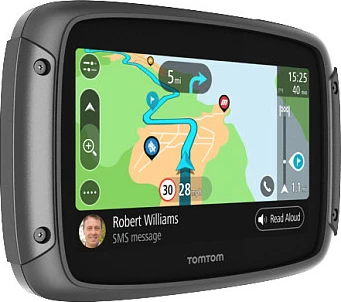 Navigacion GPS për motor TomTom Rider 550, 4.3" ekran touch, 16GB, Harta Evropë, Wi‑Fi/Bluetooth, i zi