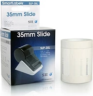 Etiketa për printer Seiko Instruments SLP-35L, vetëngjitëse, 38x11 mm, 300 copë, të bardha