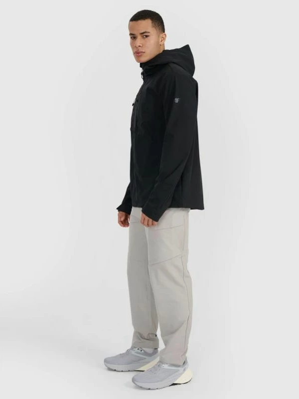 Jakne softshell për meshkuj 4F, e zezë [Madhësia: XL]