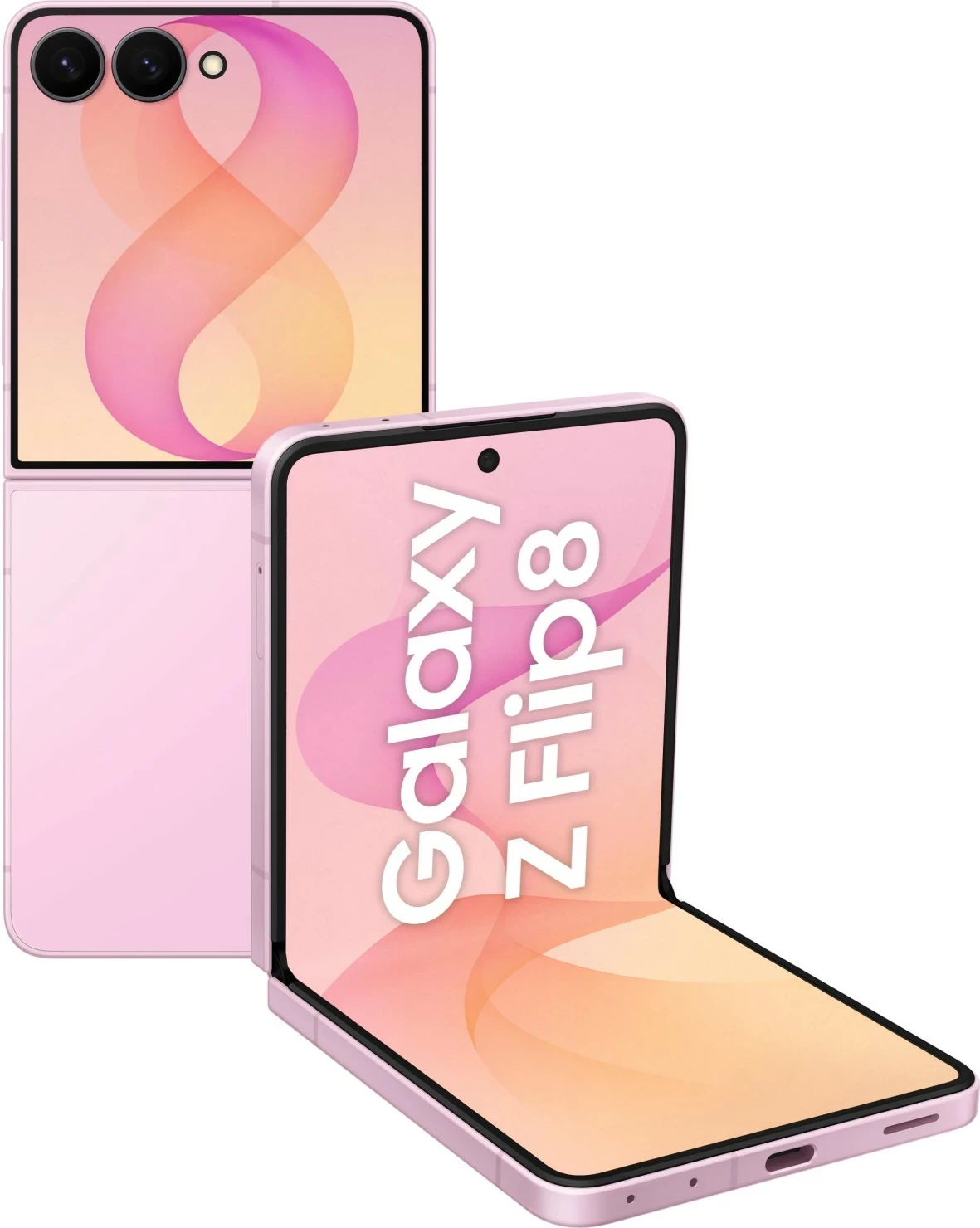 Celular Samsung Galaxy Z Flip 8 5G F776, 12GB/256GB, ekran palosës, rozë
