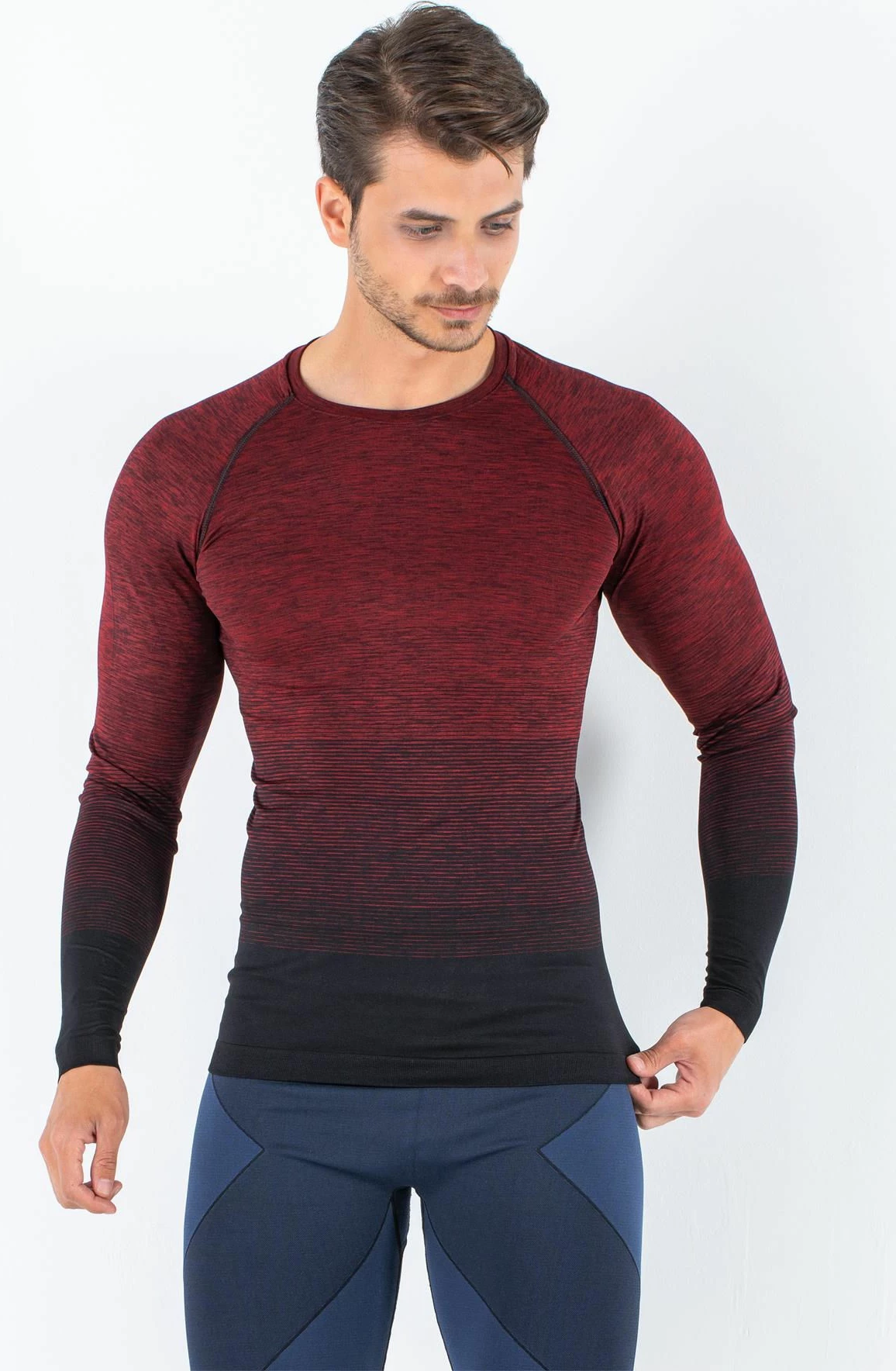 Bluzë sportive për meshkuj, e kuqe, Jumeon, 001-001342