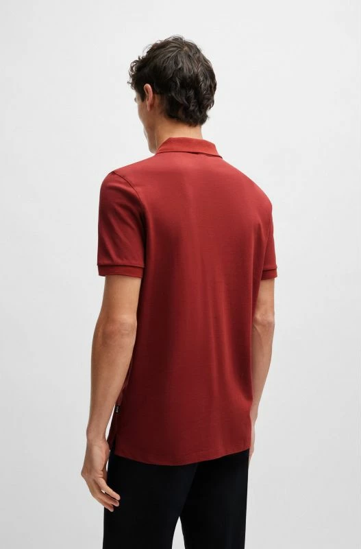Maicë polo Boss për meshkuj, kafe