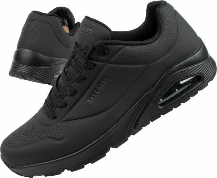 Këpucë Skechers për meshkuj, të zeza [Madhësia: 44]