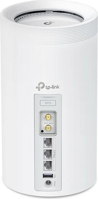 Router Mesh TP-Link Deco BE65-5G, Wi‑Fi 7 BE9300, modem 5G, Tri-band, 3x 2.5GbE, i bardhë