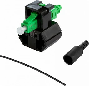 Konektor fibër optike METZ CONNECT 1509QAJA0010-E, LC, OS2 single-mode, 10 copë, gjelbër