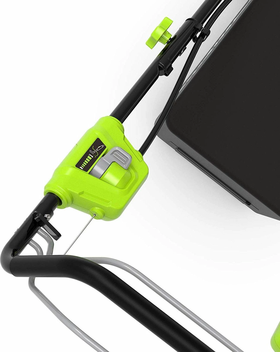 Kositëse bari me bateri Greenworks GD40LM46SP, 40V, 46cm, vetëlëvizëse, kosh 55L, 3-në-1, e gjelbër/zezë (bateri pa përfshi)