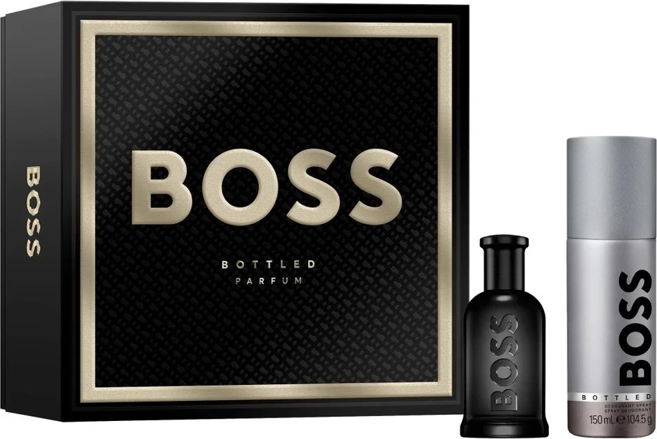 Eau de Parfum set për meshkuj Hugo Boss Bottled, 50ml + deodorant spray 150ml