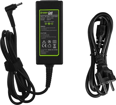 Karikues laptopi Green Cell PRO për Asus, 45W 19V 2.37A, 3.0-1.1mm, i zi