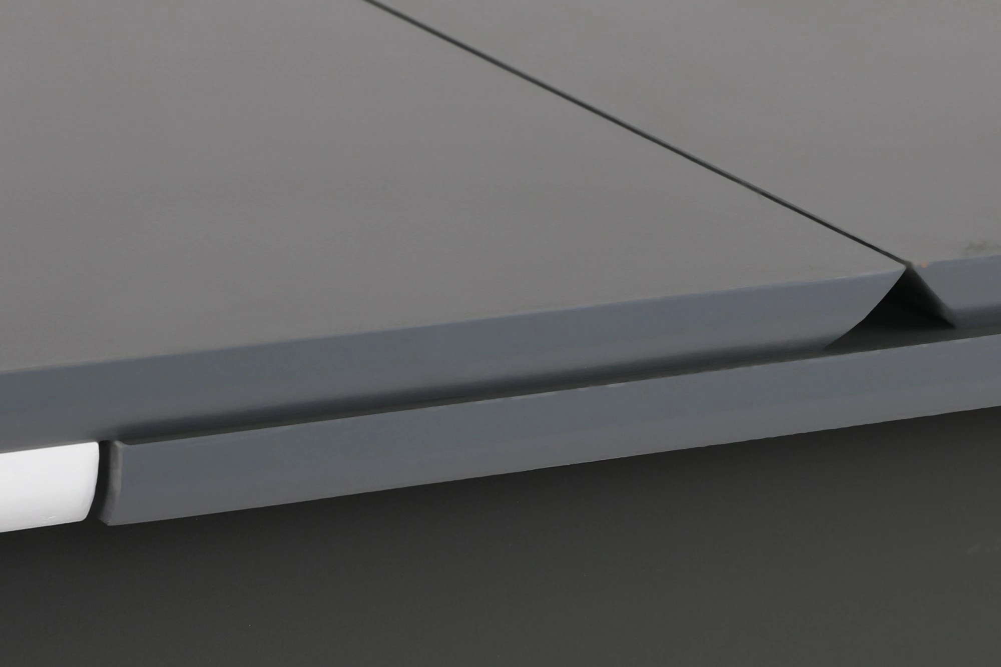 Tavolinë ngrënie me zgjatje, Skye Decor, anthracite dhe e bardhë, Sigma - 992