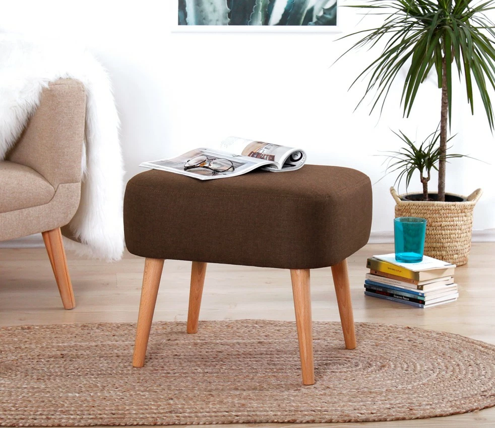 Puf Atelier del Sofa, Parrot, ngjyrë kafe