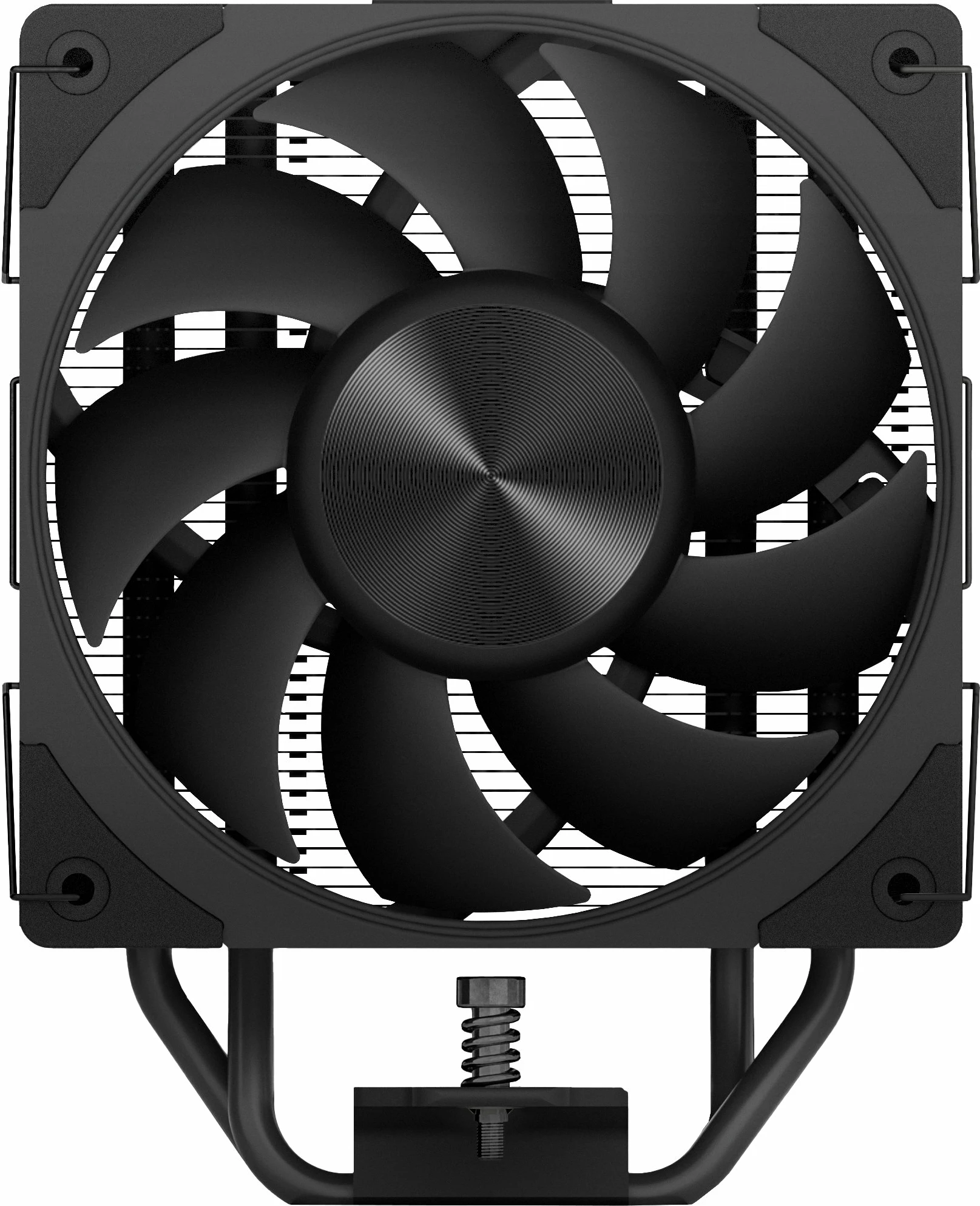 Ftohës CPU Modecom Volcano 0C T701, 120 mm, ARGB, TDP 190 W, 4 heat pipes, i zi