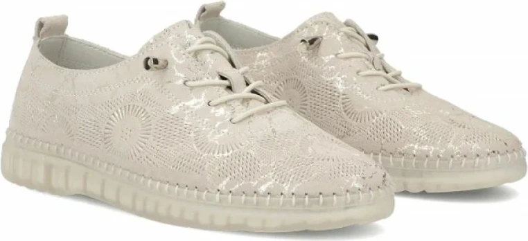 Këpucë lëkure Filippo DP7810, bezhë