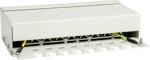 Patch panel rrjeti Equip 8 porta, Cat.6, desktop, gri