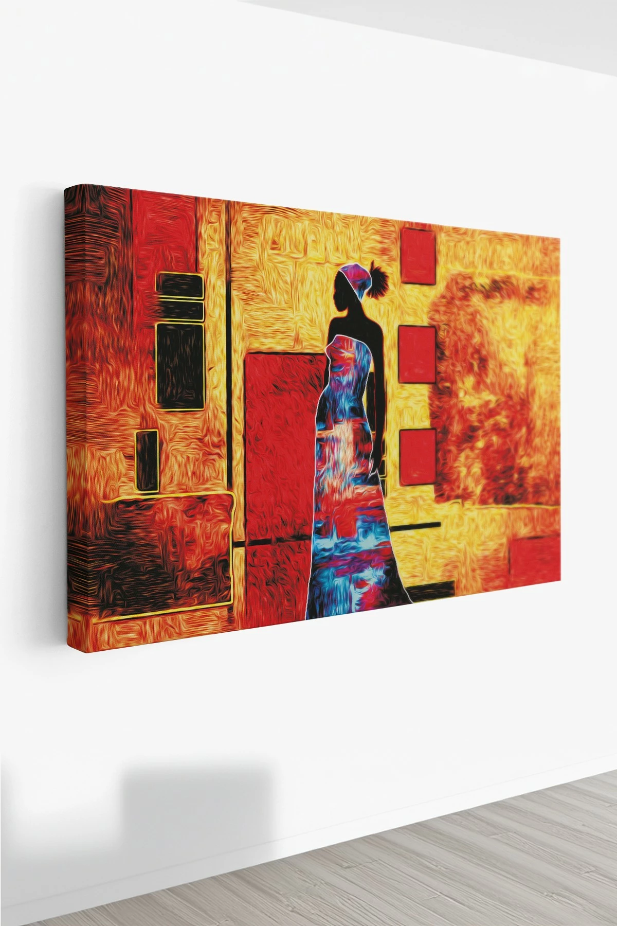 Pikturë dekorative në kanavacë, shumëngjyrëshe, Wallity Ersyfdc121, 50x70cm