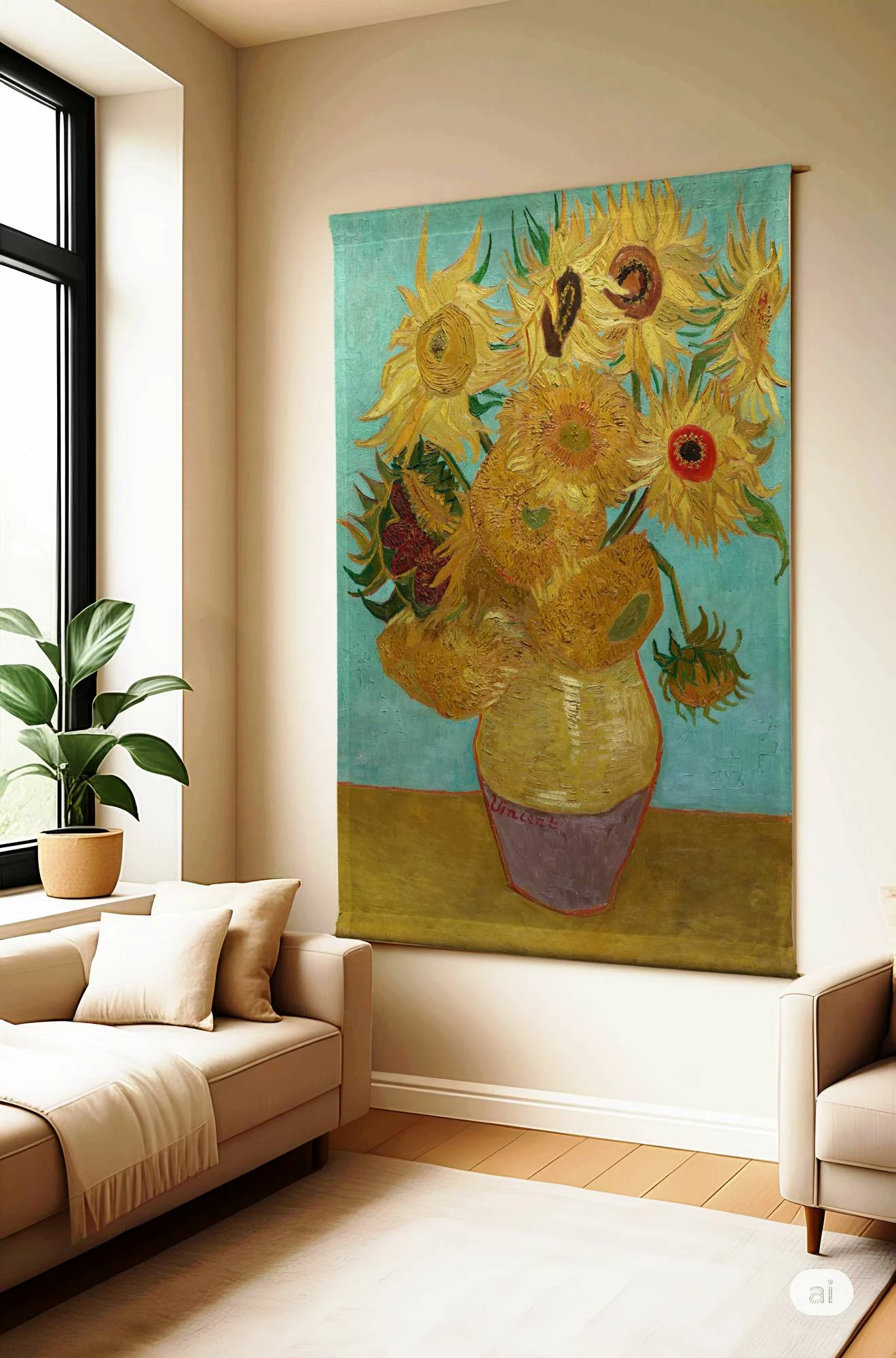 Pikturë dekorative poliestër, Wallity Polybaby 22, 100x140cm