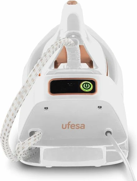 Stacion avulli UFESA Smart Digital Pro 3000W, 8 bar, rezervuar 1.5L, bardhë/rozë ari
